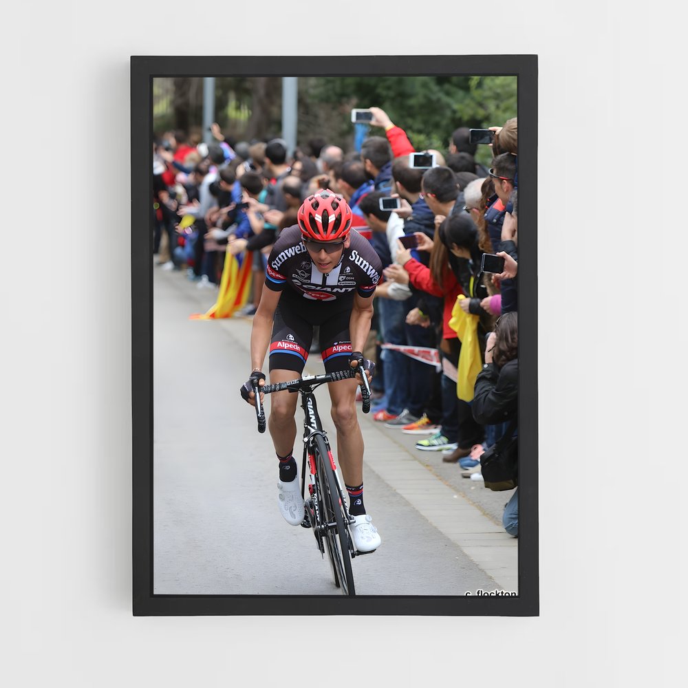 Poster Warren barguil – affiche Cyclisme (vue 2)